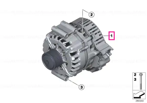 Expediere rapidă Starter motor generator - BMW