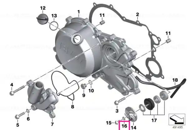 Discount Șaibă-garnitură 5X10X1.5 - BMW Motorrad