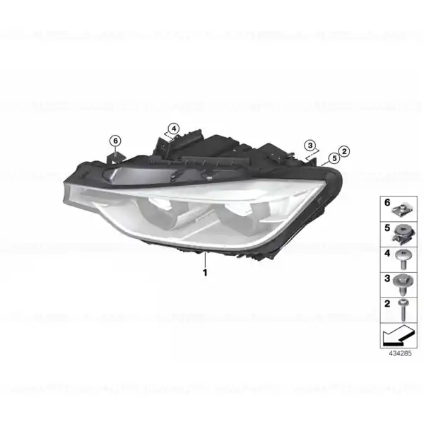 Vezi acum Far LED BMW Seria 3 F30, F31 - stanga