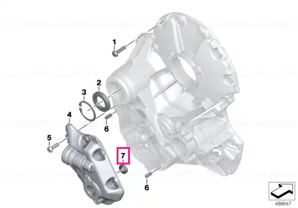 Garnitura arbore 10X18X5 - BMW Motorrad Preț promoțional