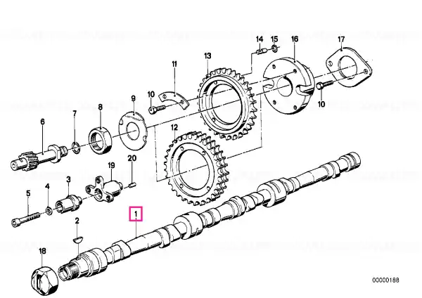 Camshaft Camshaft - BMW Plată sigură