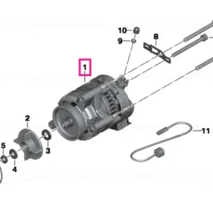 Alternator 70A DENSO - BMW Motorrad Super ofertă