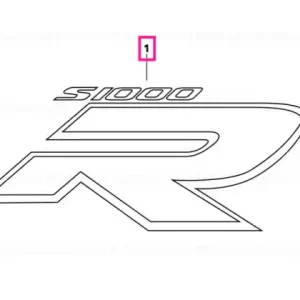 Bestseller Model emblem for S1000R, left - BMW Motorrad