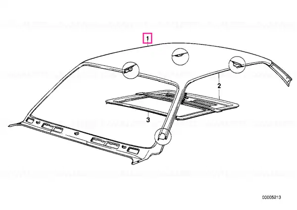 Roof panel - BMW Noutate