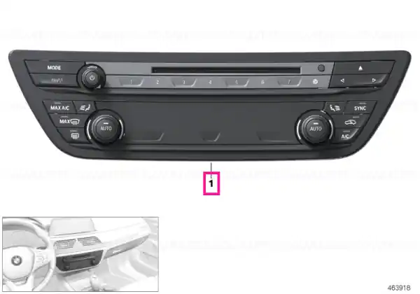 Kit reparatie panou radio si A/C - BMW Ieftin