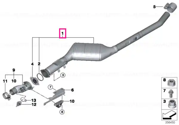 Cumpărături sigure RP-exhaust pipe catalytic converter EU6 - BMW