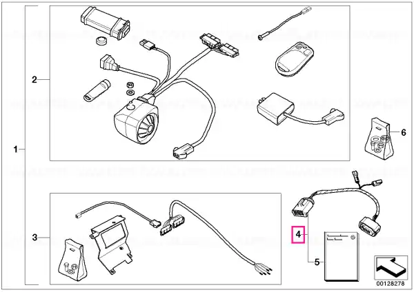Set of adapter lead DWA - BMW Motorrad Cumpără acum