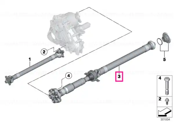 Nu rata Arbore transmisie automată L=1440MM - BMW