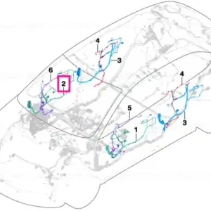 Wiring co-drivers side - BMW Bestseller