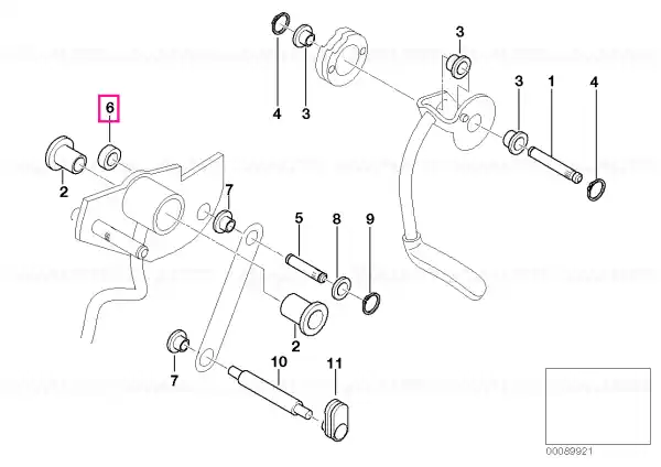 Spacer sleeve - BMW Motorrad Ofertă specială