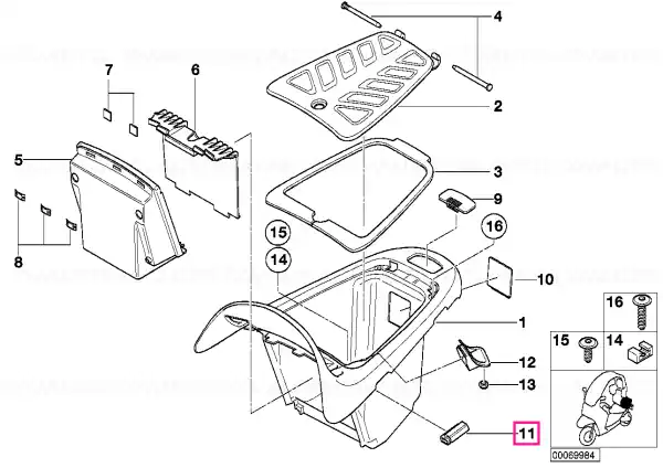 Spacer holder - BMW Motorrad Ofertă limitată