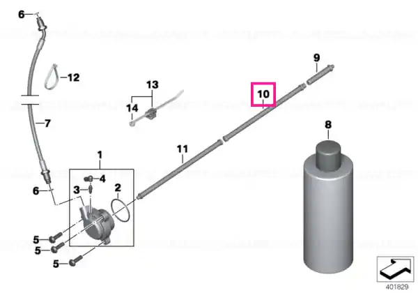 Rod 187MM - BMW Motorrad Disponibil imediat