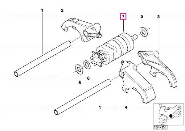 Shifting roll - BMW Motorrad Super ofertă