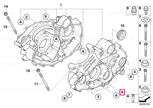 Șurub hexagonal M6X70 - BMW Motorrad Ofertă