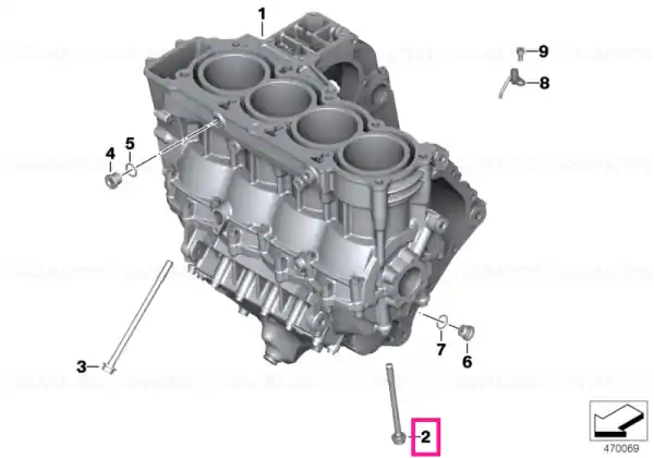 Reduceri Șurub M9X126 - BMW Motorrad