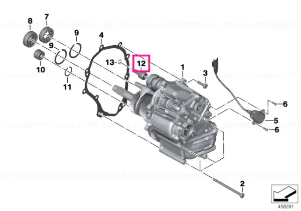 Ofertă specială Holder, gear selector drum - BMW Motorrad