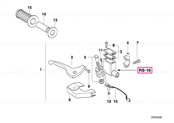 Retur ușor Inspection glass - BMW Motorrad