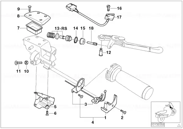 Cumpără acum Capac deflector D=45MM - BMW Motorrad