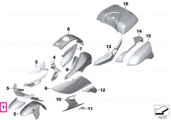 Capac roată față SPARKLING-STORM - BMW Motorrad Reducere
