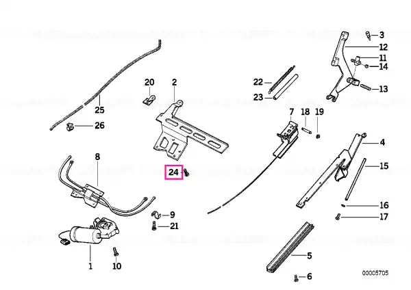 Ultima șansă Șurub cilindric M5X10 - BMW Motorrad