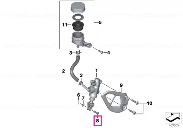 Pin 6X20 - BMW Motorrad Ultima șansă