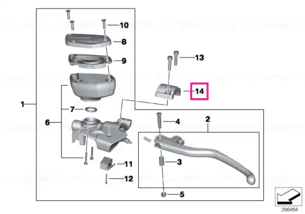 Pipe clamp - BMW Motorrad Ieftin