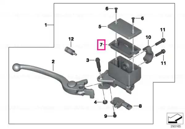 Diaphragm - BMW Motorrad Preț redus