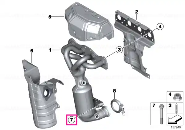 Reduceri Șurub M8X55 - BMW - Mini