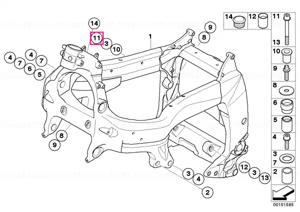 Șurub ISA M10X200 - BMW Motorrad Expediere rapidă