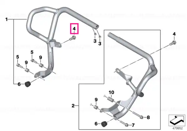Șurub ISA cu șaibă M8X25-U0-A2 M8X25-U0-A2-70 - BMW Motorrad Reduceri