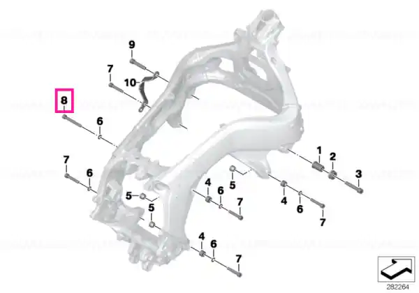 Șurub ISA M10X80 - BMW Motorrad Preferatul clienților