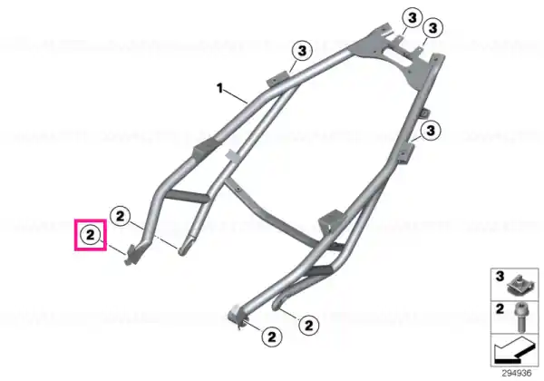 Șurub cap cilindric M10X25-8.8 M10X25-8.8-MK - BMW Motorrad Retur ușor