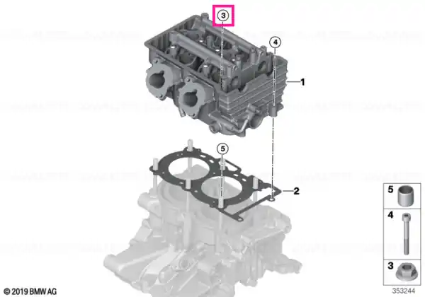Preț mic Piuliță guler M10-12.9 - BMW Motorrad