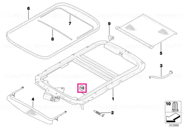Rubber buffer - BMW - Mini Nu rata