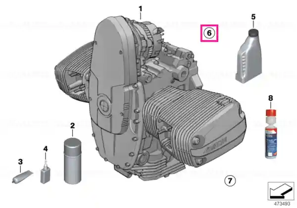 Kit garnituri motor 1200CCM - BMW Motorrad Super ofertă