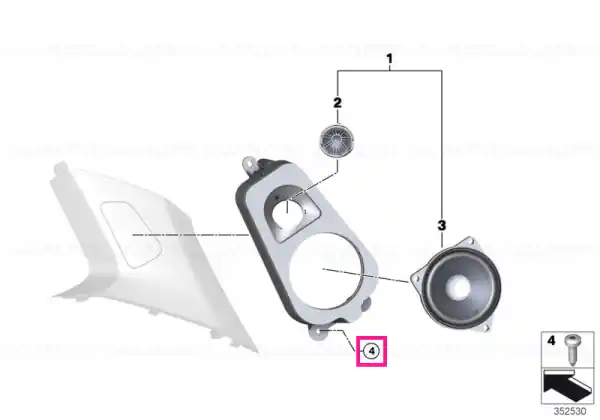 Surub tabla metalica ST4,8X13 ZNS3 - BMW Disponibil imediat