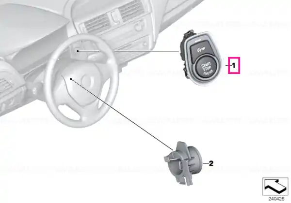 Intrerupator Start/Stop - BMW Noutate
