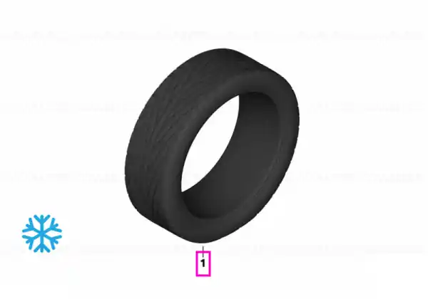Discount Anvelopă de Iarnă - Bridgestone Blizzak LM-001 RFT - 245/50R19 105V XL - X3 G01, X4 G02