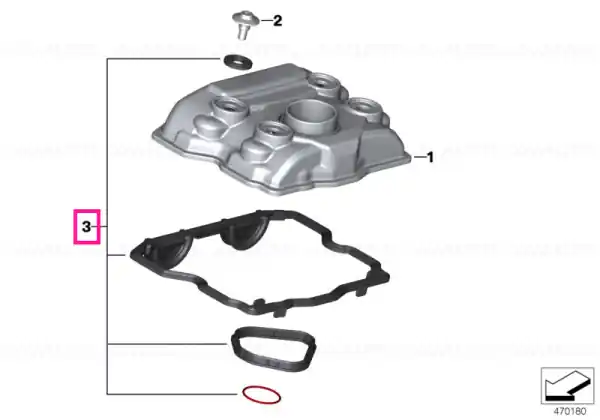 Reducere extra Set garnituri capac cilindru - BMW Motorrad