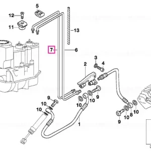 Brake pipe rear ABS - BMW Motorrad Ofertă specială