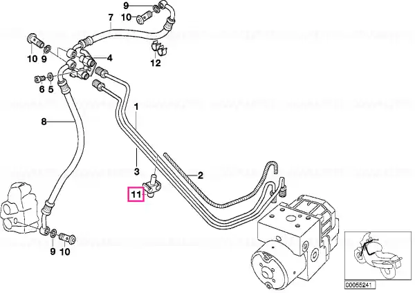 Suport conduct frână - BMW Motorrad Reducere specială