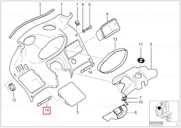 Livrare gratuită Garnitură - BMW Motorrad