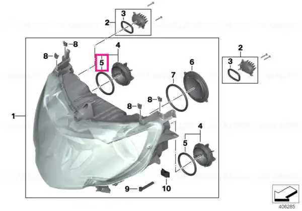 Cumpără online Garnitură - BMW Motorrad