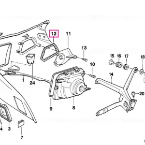 Vezi acum Garnitură stânga - BMW Motorrad