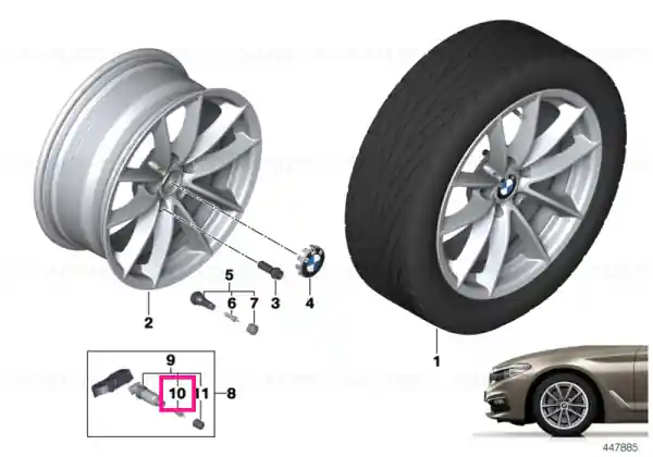 Supapa / Valva RDCi - BMW Seria 2, Seria 3, Seria 4, Seria 5, Seria 6, Seria 7, Seria 8, iX3, X3, X4, X5, X6, X7 Ultima șansă