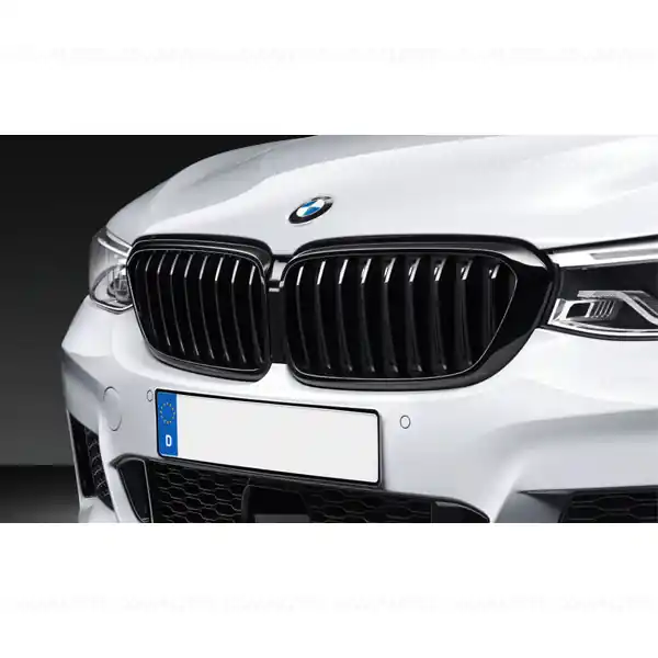 Super ofertă Grila fata stanga negru lucios "BMW M Performance" - BMW G32