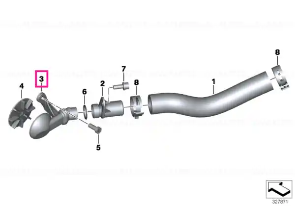 Ofertă limitată Breather tube - BMW Motorrad