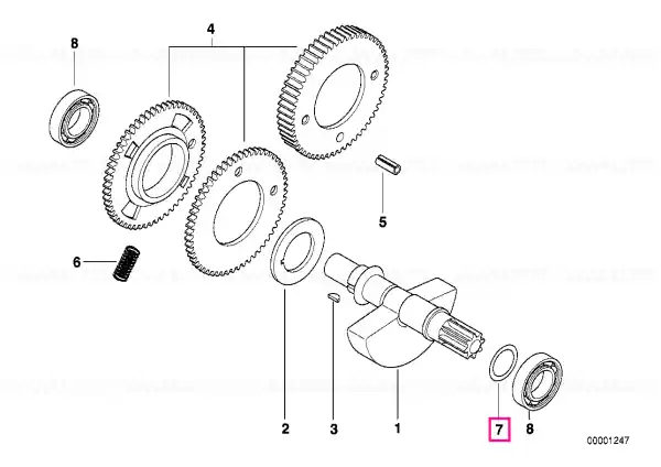 Spacer 20,2X41X1,2 - BMW Motorrad Vezi acum