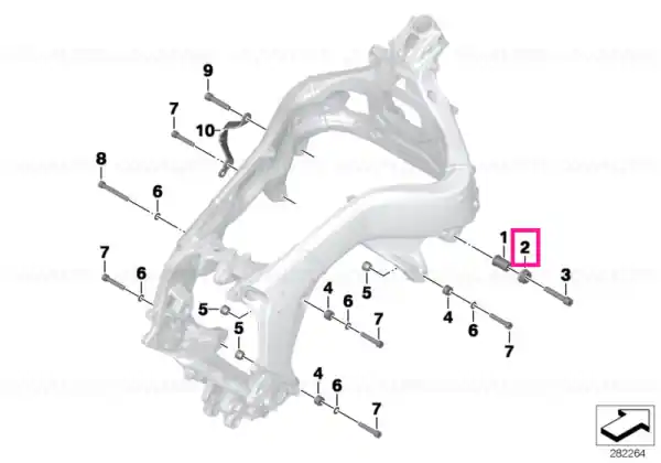 Discount Piuliță guler M24X1,25 - BMW Motorrad