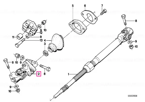 Nu rata Swivel joint - BMW